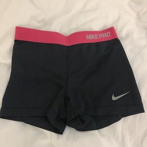 2 pairs nike pro spandex